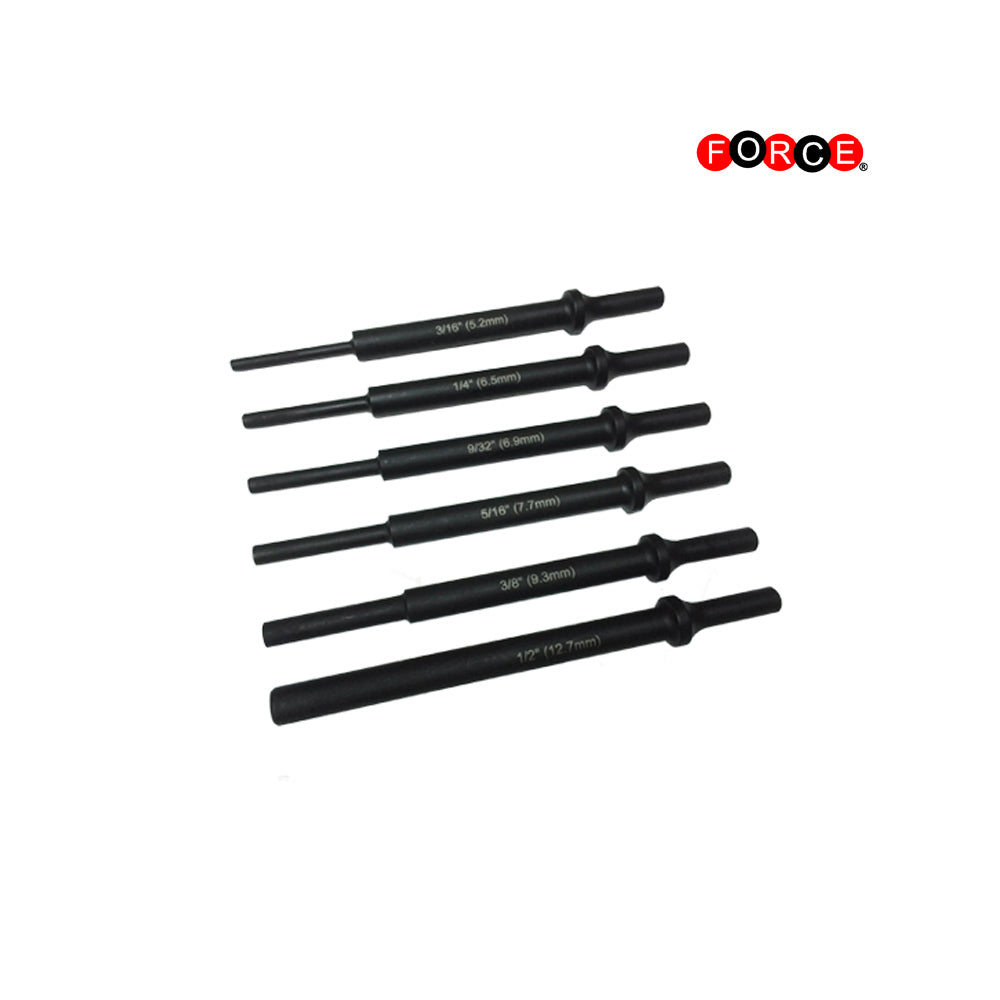 Drucklufthammer-Durchtreibersatz extra lang, 177 mm