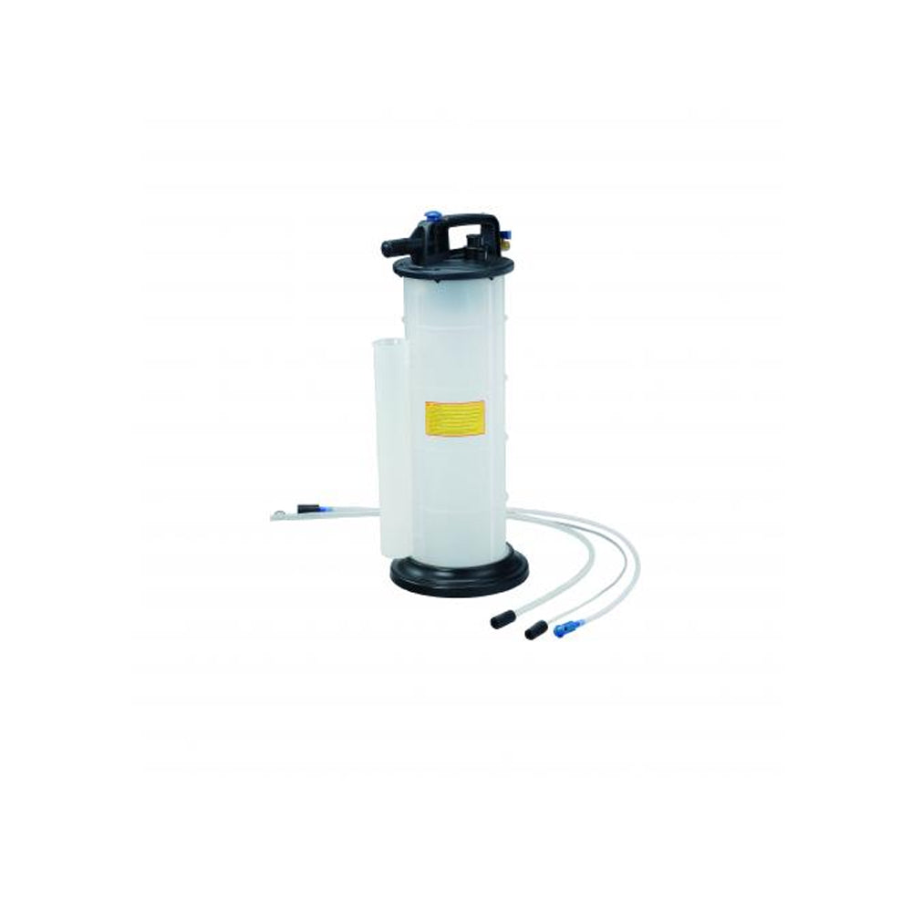 Ölabsaugpumpe pneumatisch, 9 Liter, mit 3 Absaugadaptern