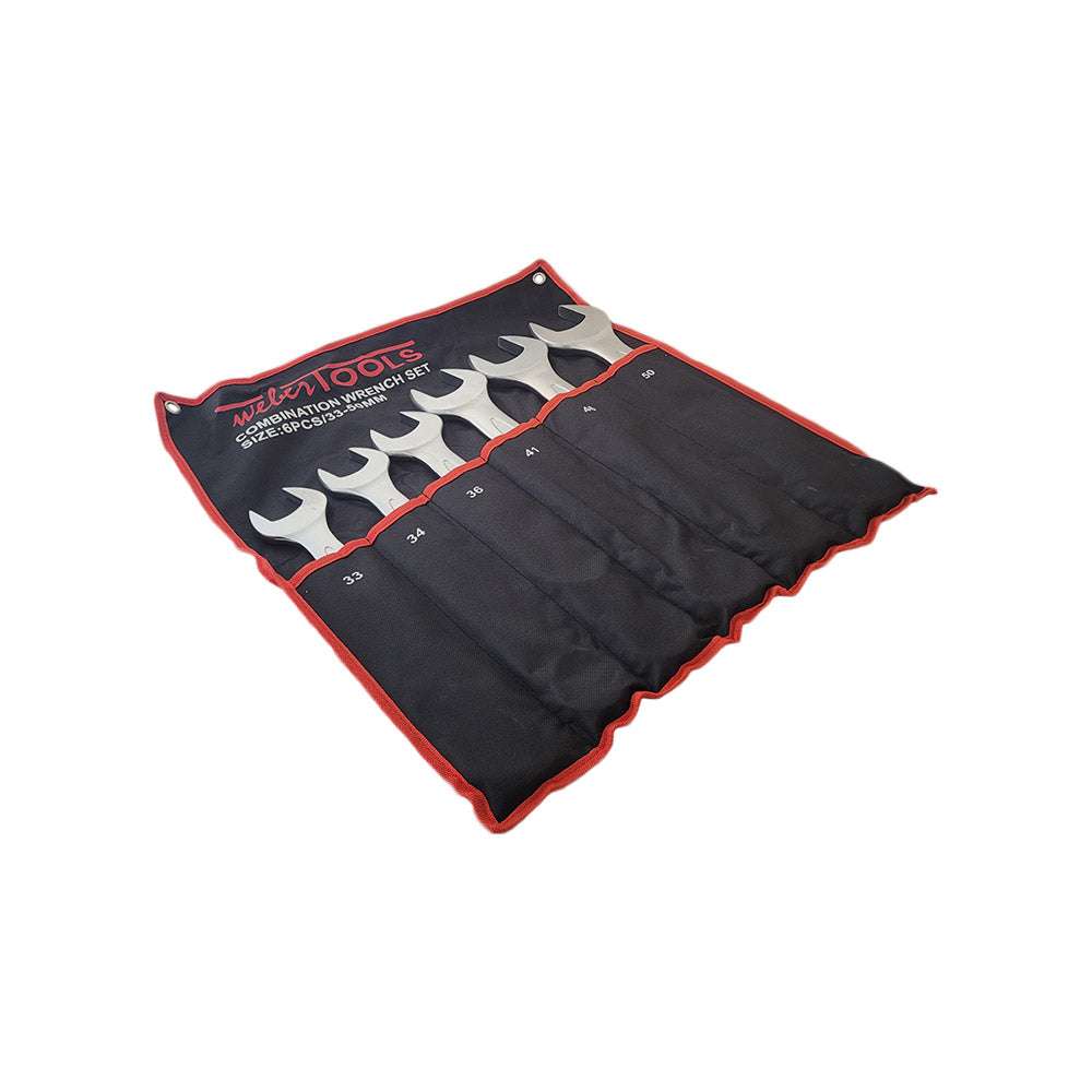 Ringmaulschlüssel-Satz 33 bis 50 mm, in Rolltasche – Ansicht 4