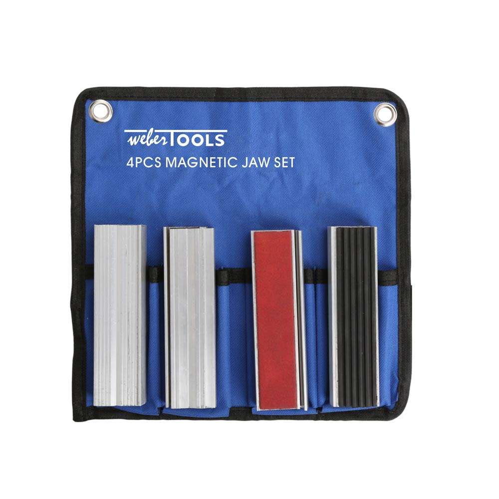 Schutzbacken-Satz für Schraubstock 150 mm, magnetisch, 4-fach