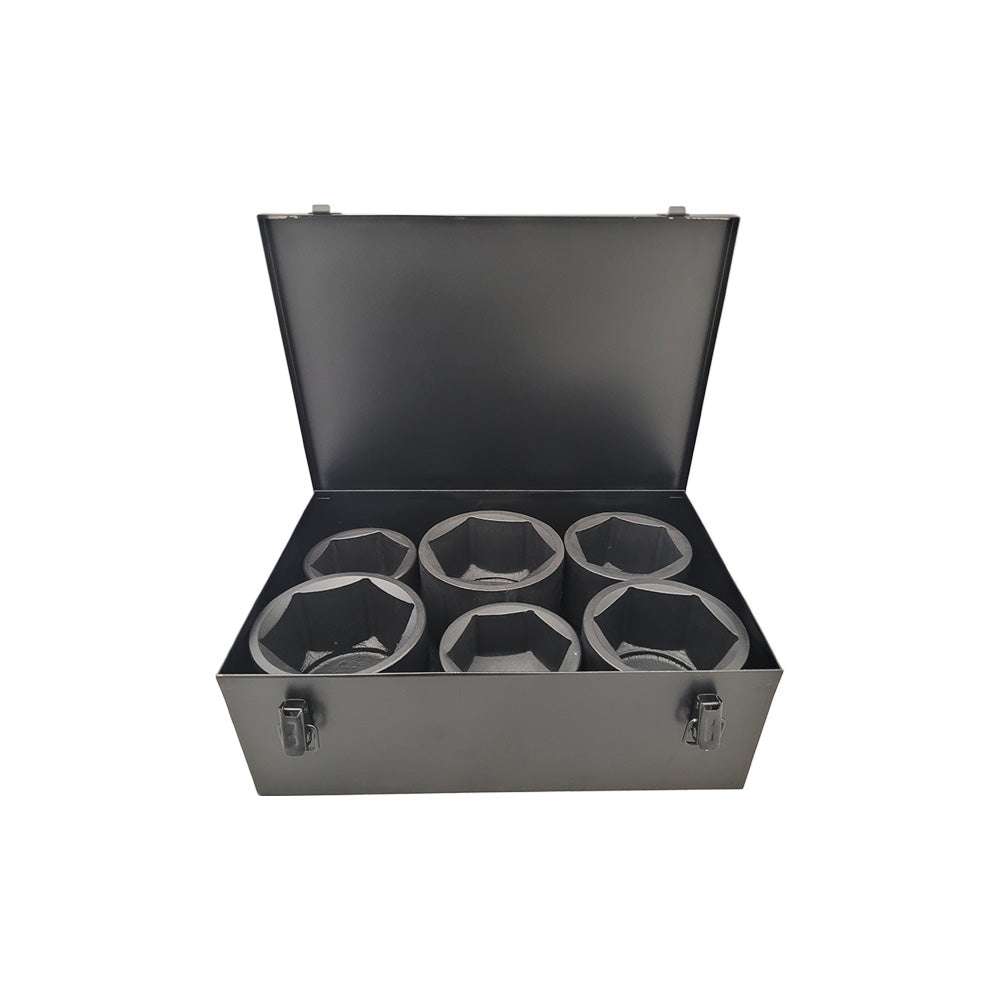 Kraft-Steckschlüsselsatz 1 Zoll, 80 bis 105 mm
