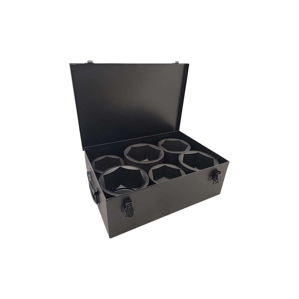 Kraft-Steckschlüsselsatz 1 Zoll, 80 bis 105 mm – Ansicht 2