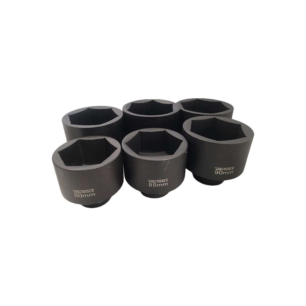 Kraft-Steckschlüsselsatz 1 Zoll, 80 bis 105 mm – Ansicht 5